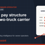 Driver pay structure for a two-truck carrier