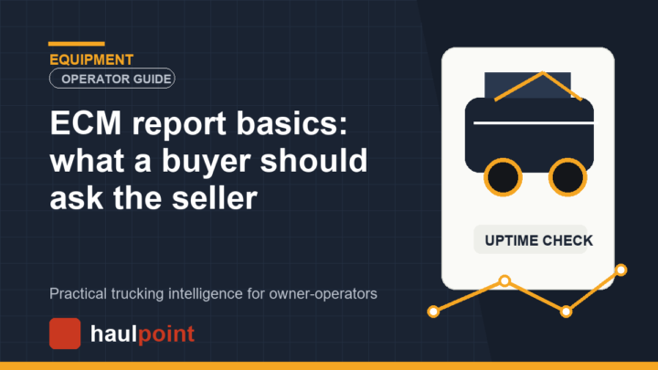 ECM report basics: what a buyer should ask the seller
