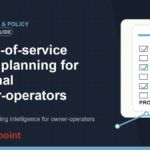 Hours-of-service recap planning for regional owner-operators