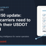 MCS-150 update: when carriers need to refresh their USDOT record
