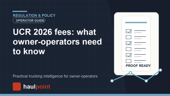 UCR 2026 fees: what owner-operators need to know